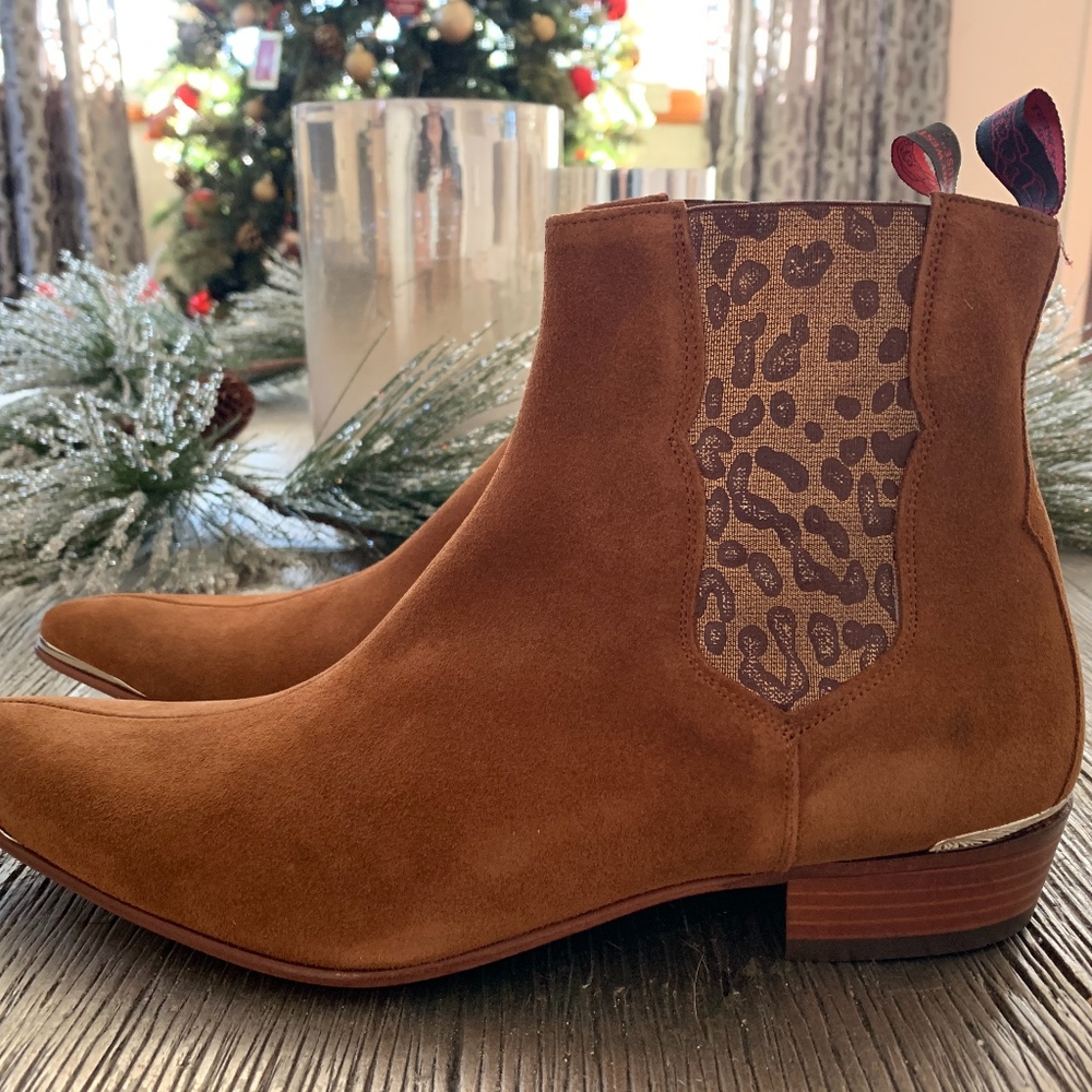 Jeffery-West Honey Leopard Boot (US 8/UK 7) NWT!